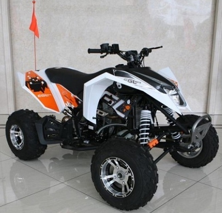 RPS 250 Atv Max-7, Water Cool, 4 Speed Clutch With Reverse, Alloy Wheels,  Alloy Muffler - Fully Assembled And Tested