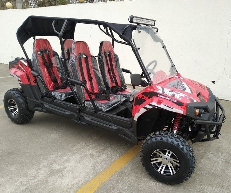 TrailMaster Challenger 4-200X 4 Seats UTV side-by-side, Automatic Transmission, Throttle limiter