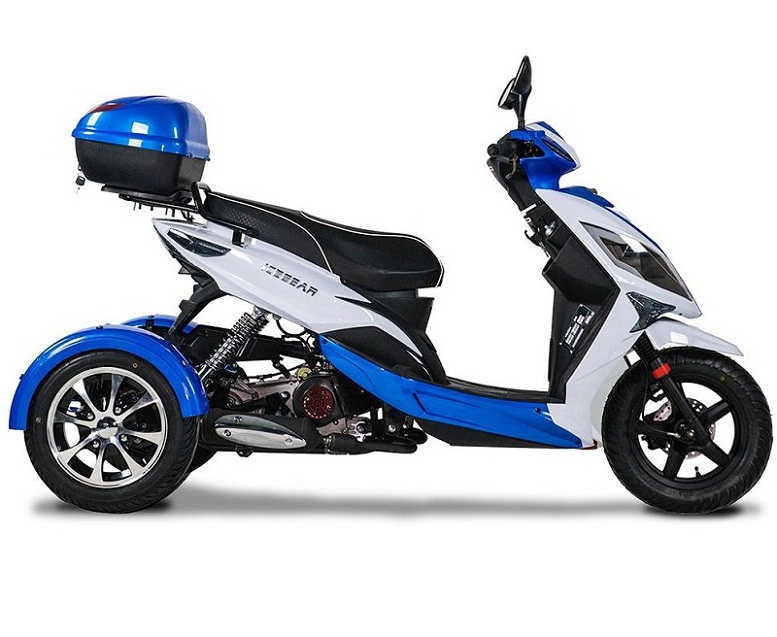Ice Bear MOJO 150cc Motor Trike PST150-9 (Sporty Design) w/ KENDA Tires - BLUE