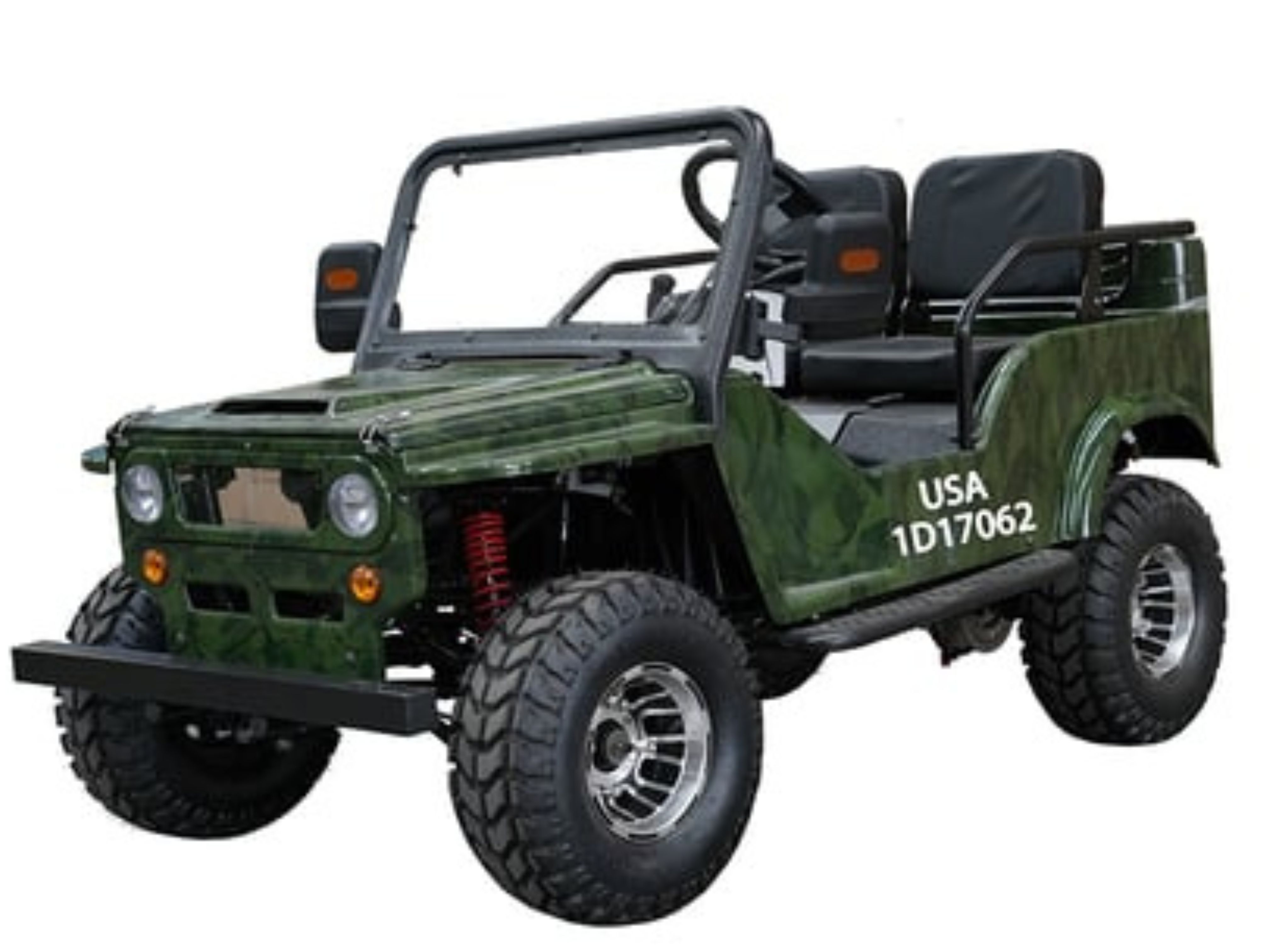 New Vitacci Jeep GR-2 125cc, 154Fmi, Xinyuan 3-Speed With Reverse