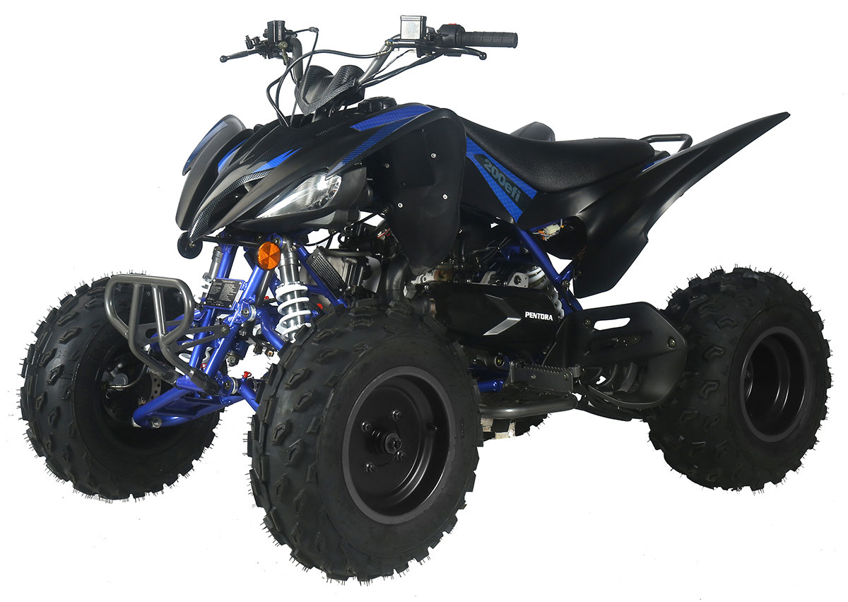 Vitacci Pentora 200 EFI Full Size 176cc ATV, Fully Automatic Air-Cooled SOHC 4-Stroke