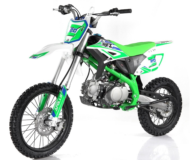 Apollo New Z20 125cc Dirt Bike, - Available in Crate