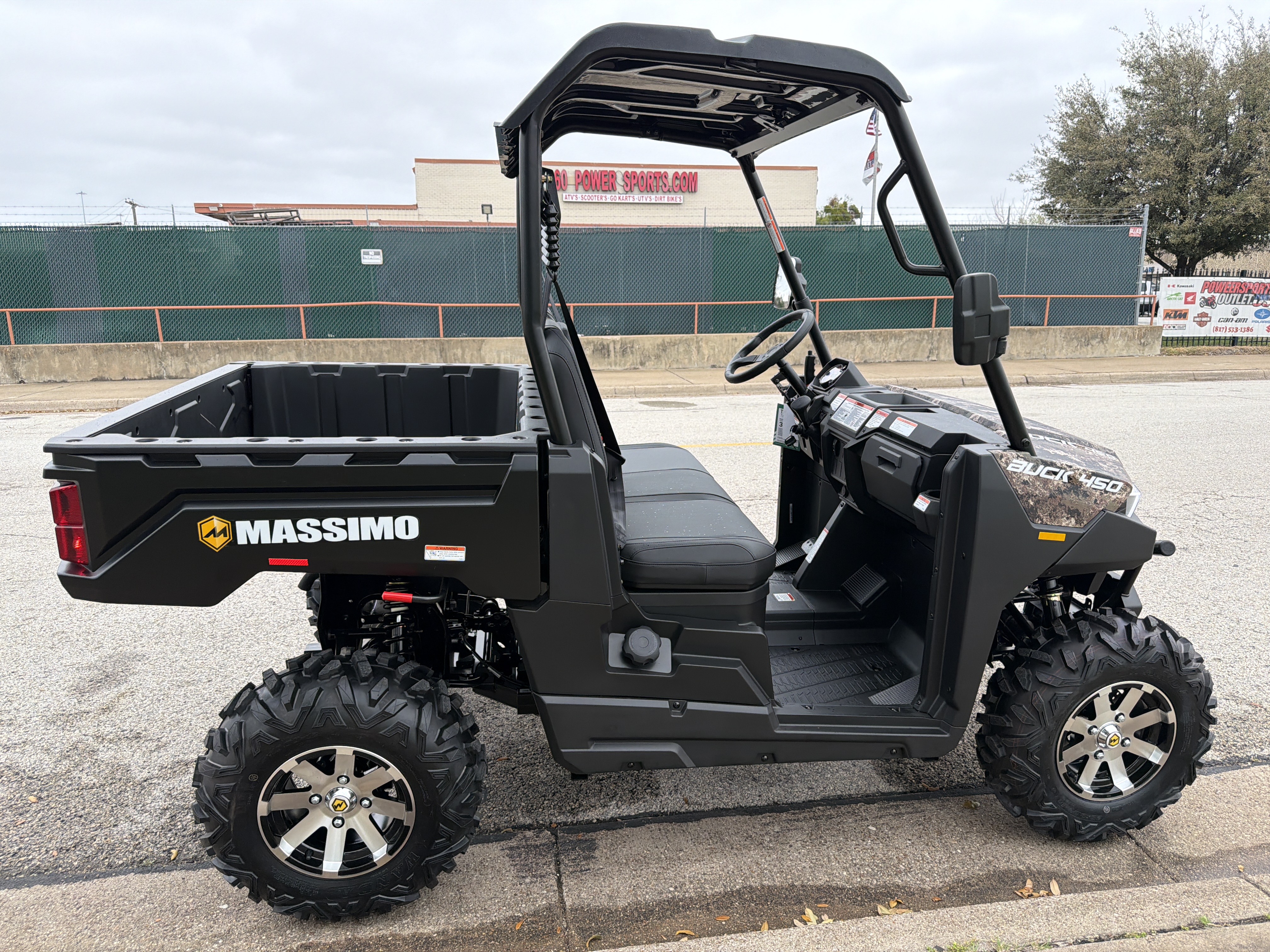 New Massimo Buck 450 On demand 4WD with locking differential Automatic CVT shaft driven transmission