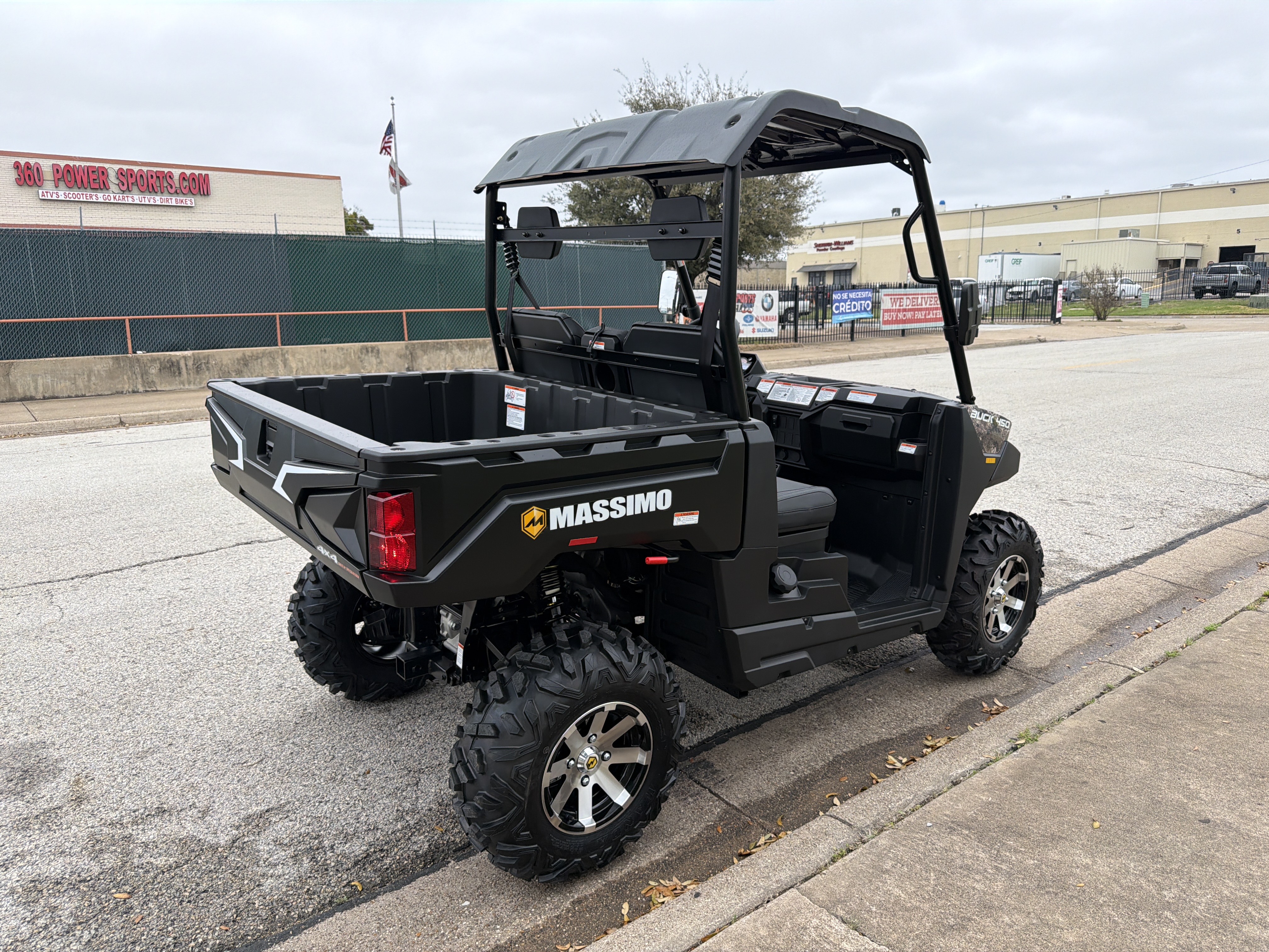 New Massimo Buck 450 On demand 4WD with locking differential Automatic CVT shaft driven transmission