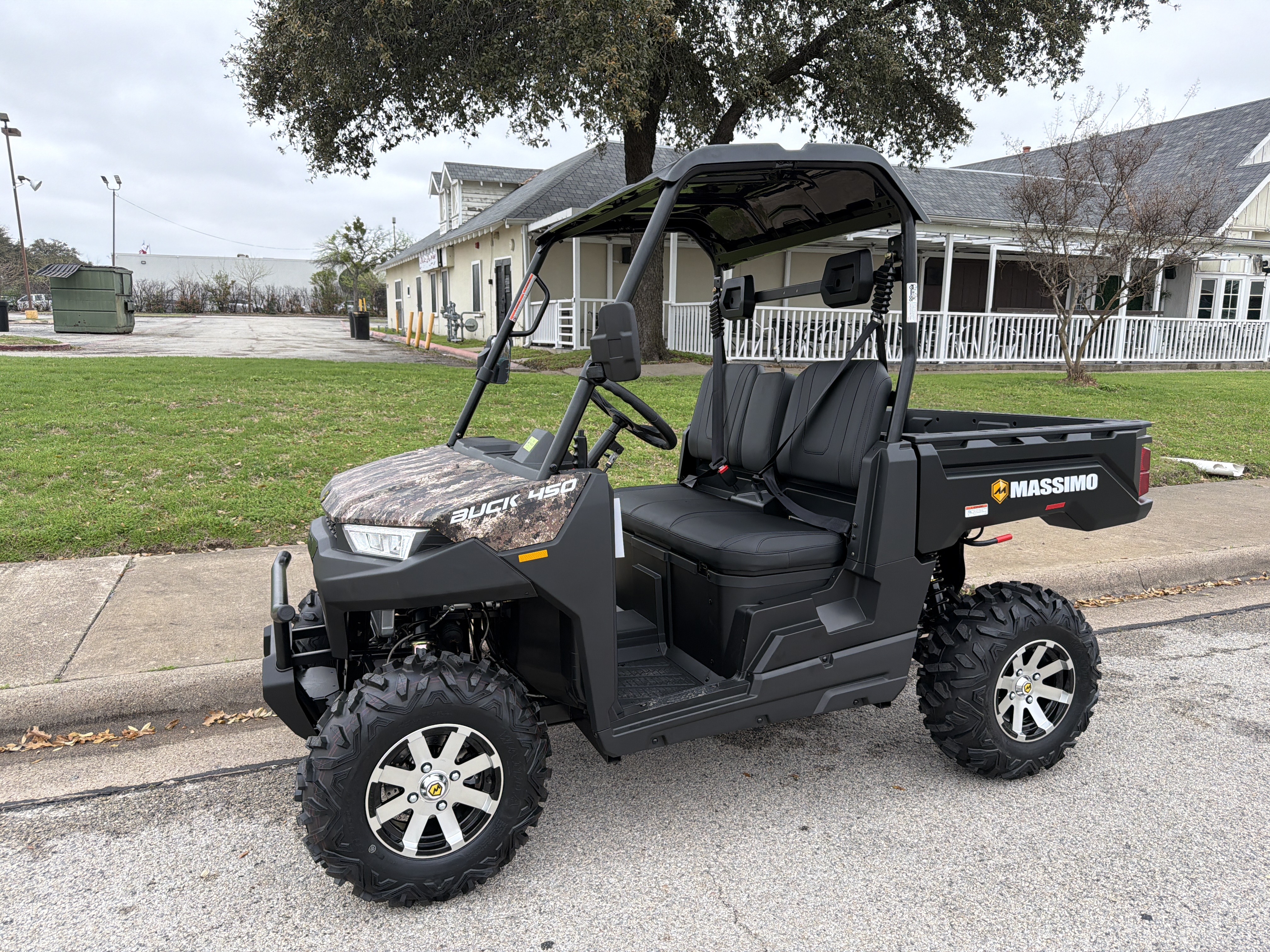 New Massimo Buck 450 On demand 4WD with locking differential Automatic CVT shaft driven transmission