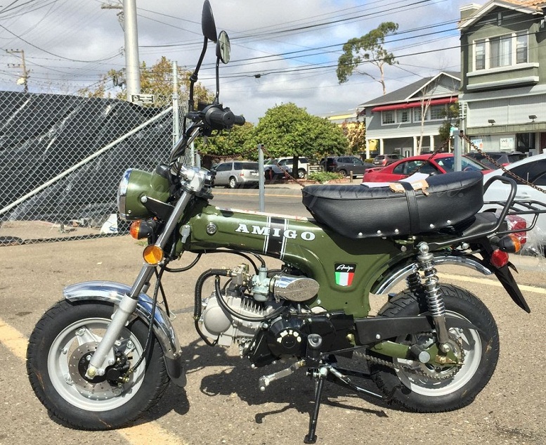 New Amigo Rocky-125 Scooter, Manual 4-Speed