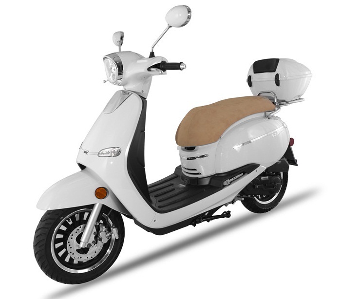 BMS Solano 50 Gas Scooter, Fully Automatic Electric / Kick Start