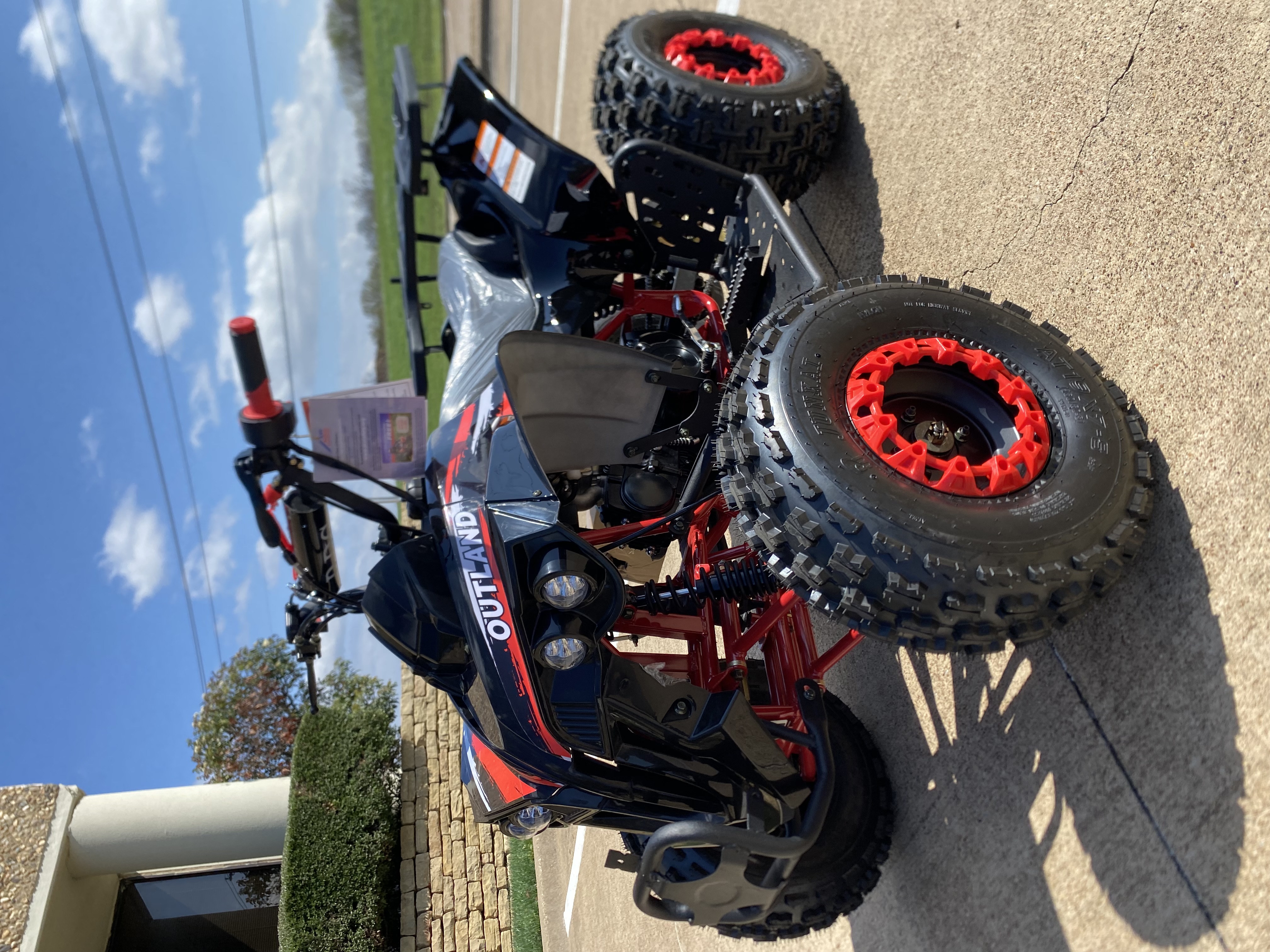 RPS 125-8 Outland Mid Size ATV For Sale, Single Cylinder, Air Cooled, 4 Stroke