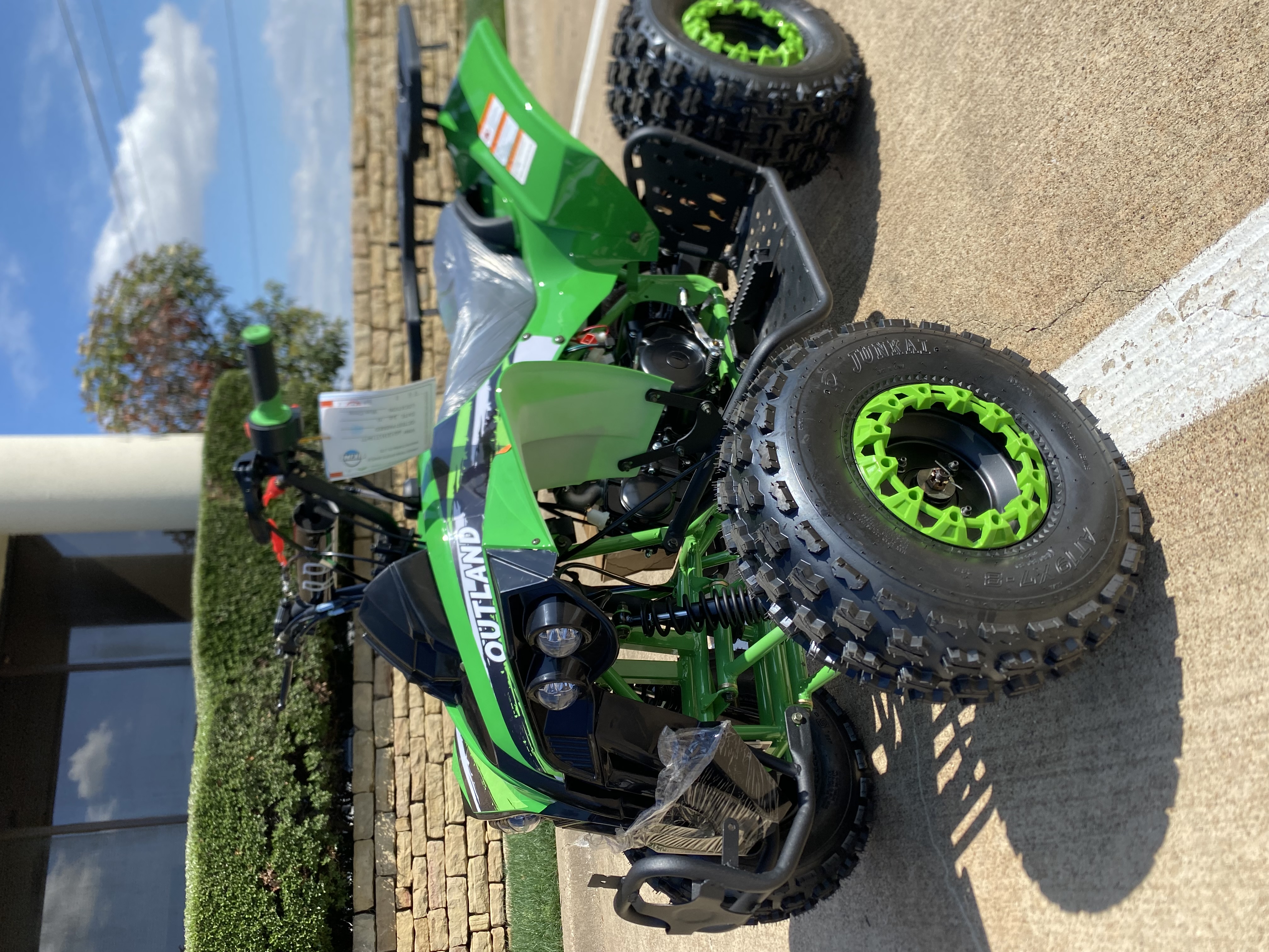 RPS 125-8 Outland Mid Size ATV For Sale, Single Cylinder, Air Cooled, 4 Stroke