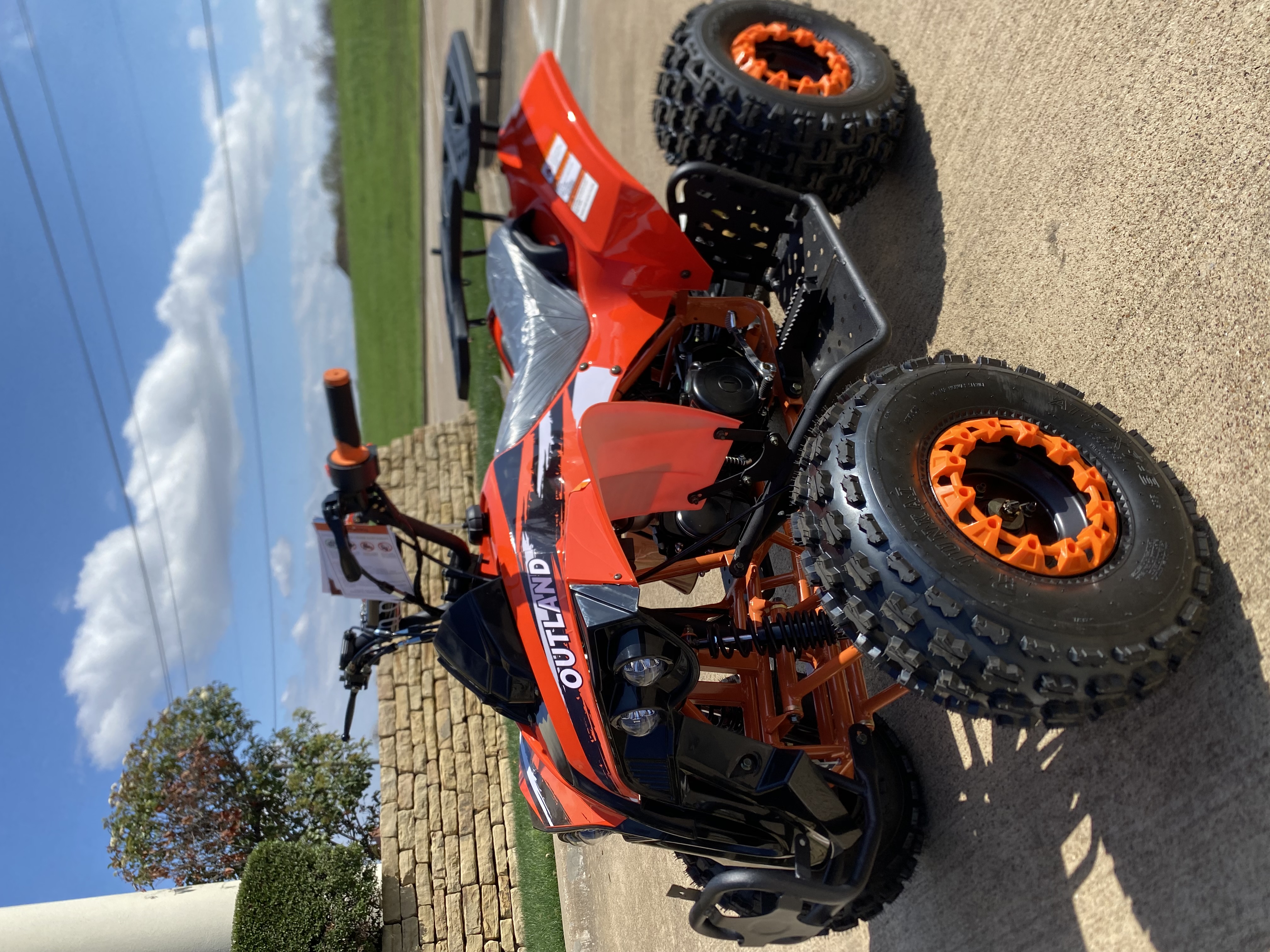 RPS 125-8 Outland Mid Size ATV For Sale, Single Cylinder, Air Cooled, 4 Stroke