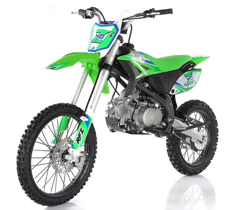 Apollo DB-Z40 Max 140cc Dirt Bike, Double Beam Heavy Duty Steel Frame - Fully Assembled And Tested