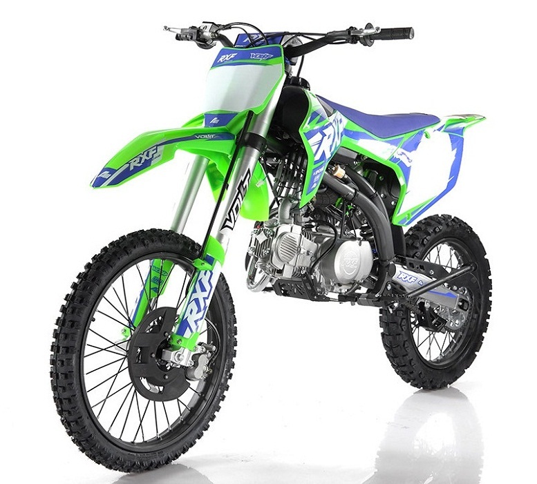 Apollo RXF 150 LMAX Freeride 140cc Dirt Bike, Manual Transmission, (16'/19') tires, Large Frame - Fully Assembled And Tested