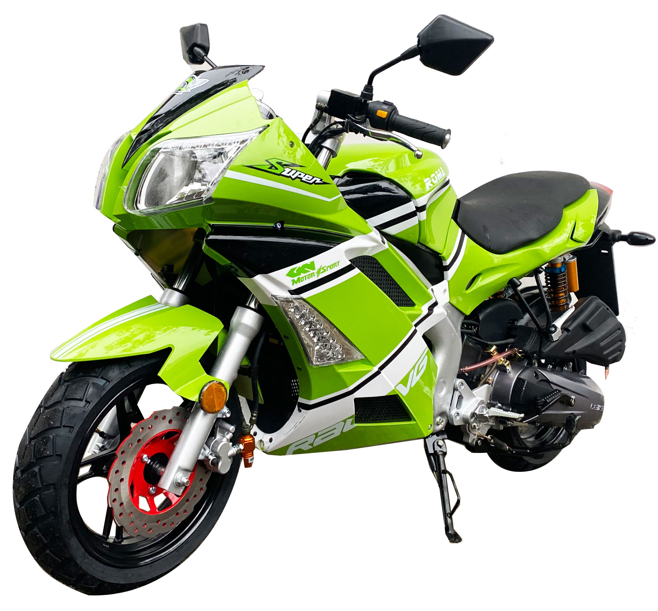 Vitacci ROMA 150cc Motorscooter, 4 Stroke,Single Cylinder,Air-Forced Cool - Fully Assembled and Tested