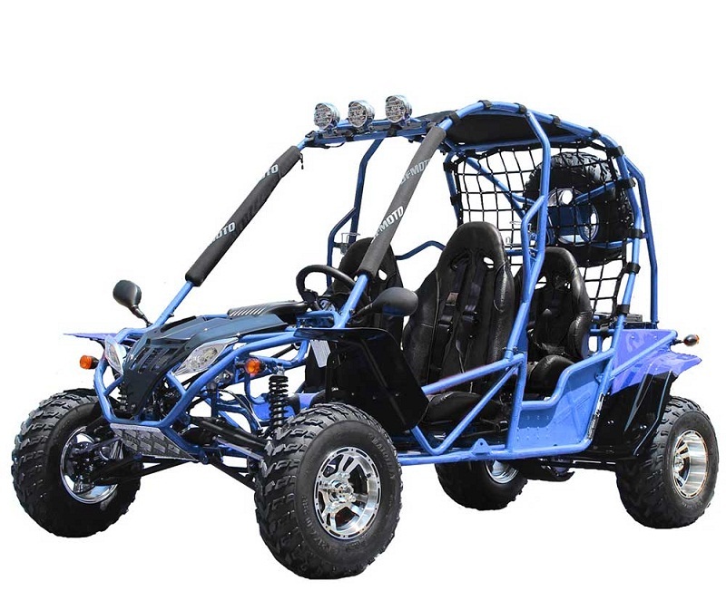 VITACCI 200 Jaguar 4 seater ( DF200GHA ) Go Kart Horizontal Type, 4-Stroke, Air-Cooled Single Cylinder - Fully Assembled and Tested - Blue