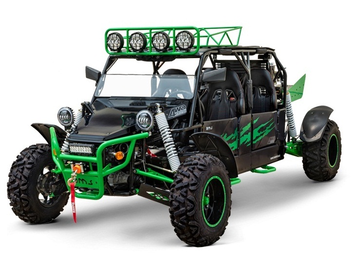 BMS Dune Buggy Sand  SNIPER T1000 4S 4 seat, Fully Automatic - Fully Assembled And Tested - Green