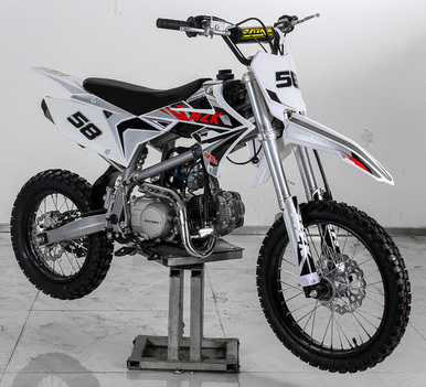 Vitacci DB-Pentora 125cc MKZ-58 Dirt Bike, Standard Manual - Available in crate - Black