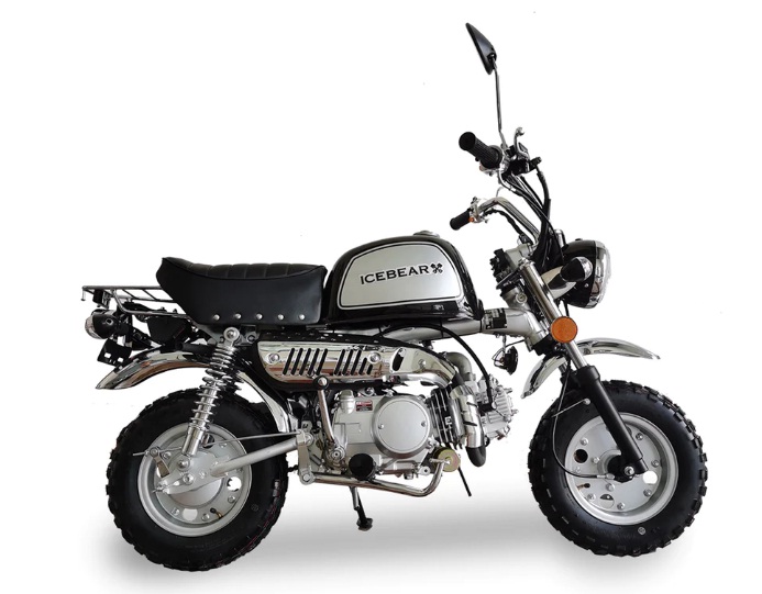 Ice Bear LEO Monkey Bike 125cc, Electric Start, 4 Speed Semi Automatic PBZ125-3