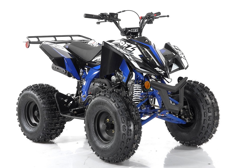 New Apollo Falcon X 125cc ATV, 8" Tires, Auto with Reverse, 4 stroke, Single cylinder , air cooling - Blue