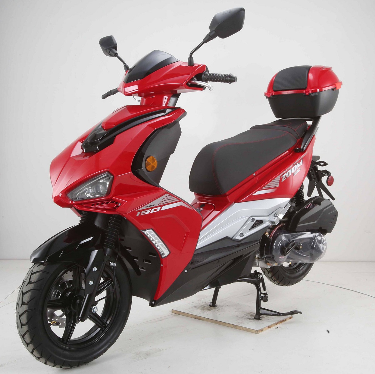 Vitacci Zoom 150Cc Scooter, GY6 4-Stroke, Air Cooled, CVT automatic - Red