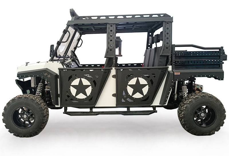 VITACCI Conqueror 1000DLX 4-Doors UTV, 81 HP, V-Twin 996Cc EFI Engine, Fully Automatic CVT