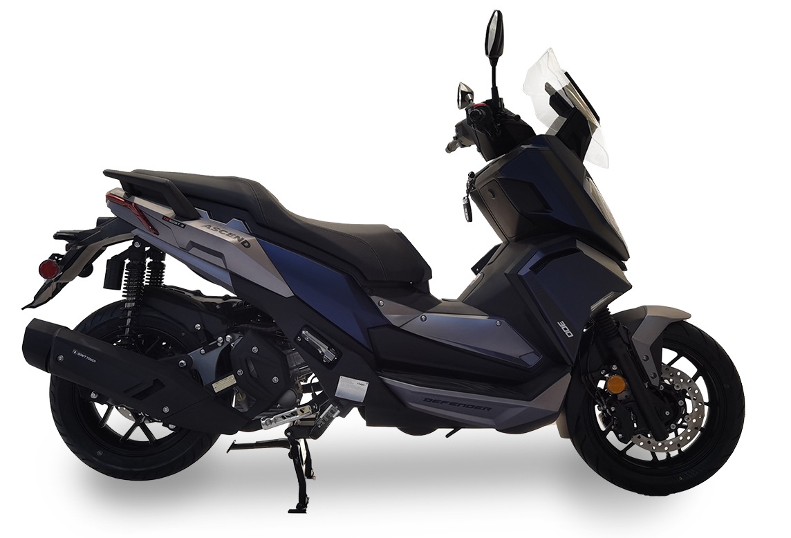 2024 Model Icebear PMZ300-T15 300cc Scooter, 276cc,OHC, liquid-cooled single-cylinder, TFT speedometer - Grey