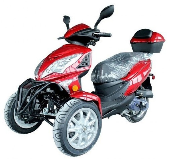 Dongfang 50cc Gas Trike (DF50TKA-22) TKA Tadpole Style With Auto Transmission