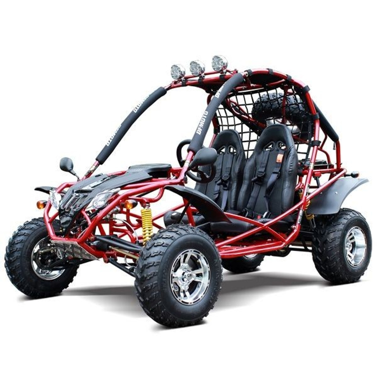 Dongfang 200cc (DF200GKA) Adult Go Kart, Deluxe DF GKA With Auto Transmission, Large aluminum wheel