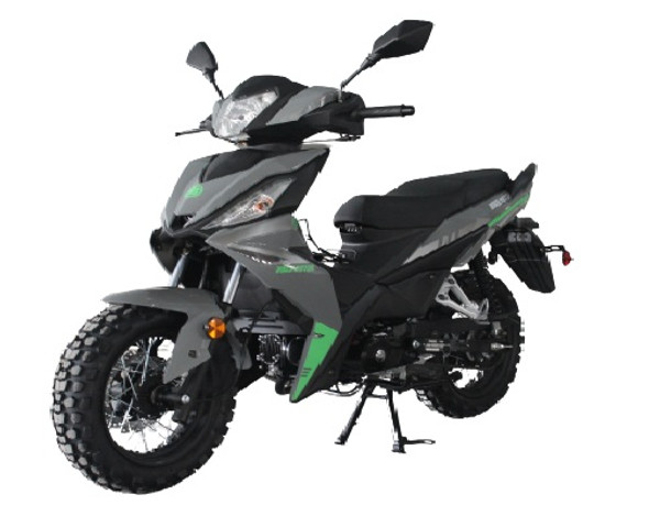 Dongfang Boss Motor 125cc (DF125RTF) Motorcycle Cross 125 , 4-Speed, Semi-Automatic, 13 Inch Wheel With Enduro Tire