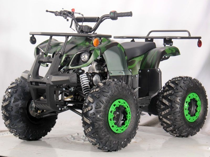 DongFang 125cc (DF125AVC-8A) Kids ATV RFP-Grizzly, Kids/Youth Size,19" Tire, Auto W/Reverse, Foot Brake