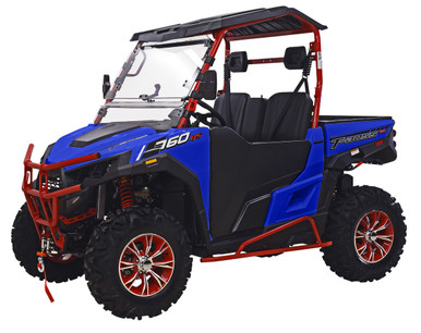 MASSIMO T-BOSS 760 EFI UTV, 585CC, 4-STROKE SINGLE CYLINDER, LIQUID COOLED SOHC - BLUE