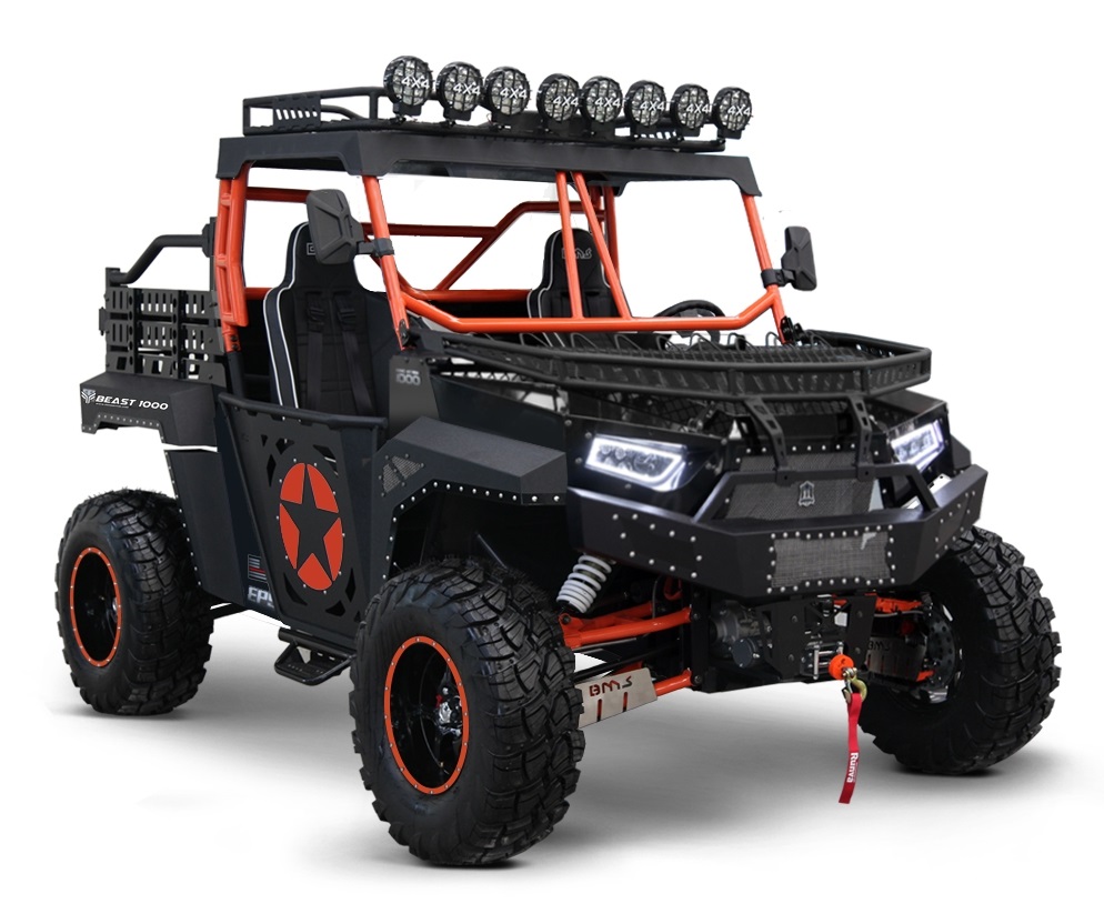 NEW BMS THE BEAST 1000 2S - 4X4 UTV, 81 HP, V-Twin 996cc EFI , Fully Automatic - Fully Assembled And Tested