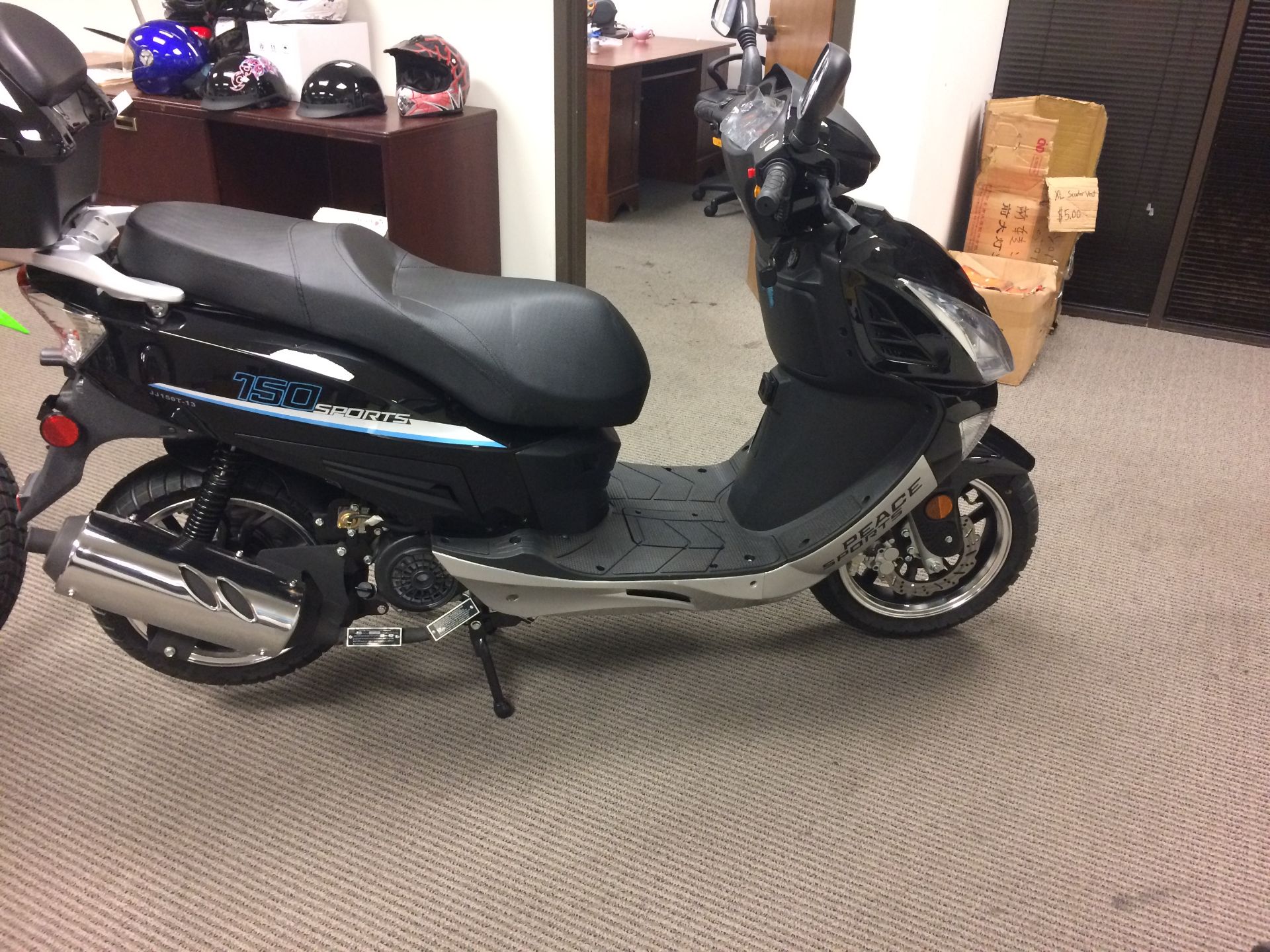 Peace Sports SPORTS 150 Scooter, 149cc, Auto Transmission, Air Cooling (GY6)
