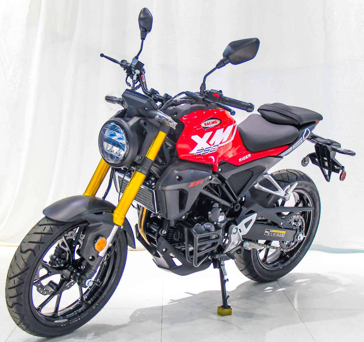 Vitacci XMT 250 EFI Sport Bike, 6 Speeds, 4-stroke, Single Cylinder, Oil-cooling With Digital Speedometer  - Red