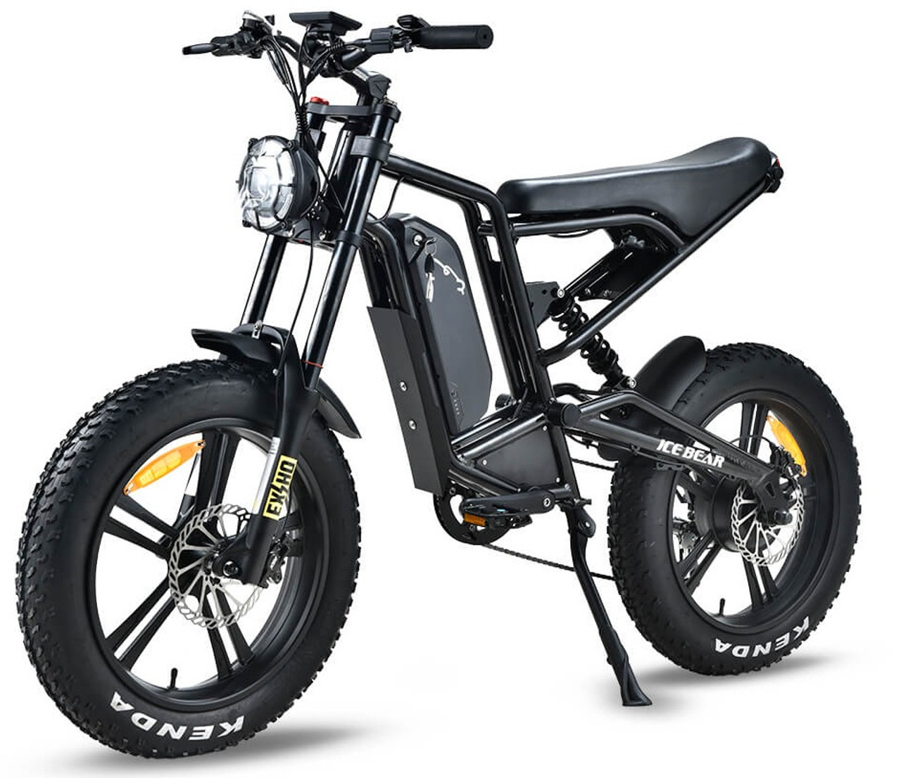 Icebear EBA216x500 Electric Bike, Powerful 500W Motor With 48V12Ah Removable Lithium-ion battery