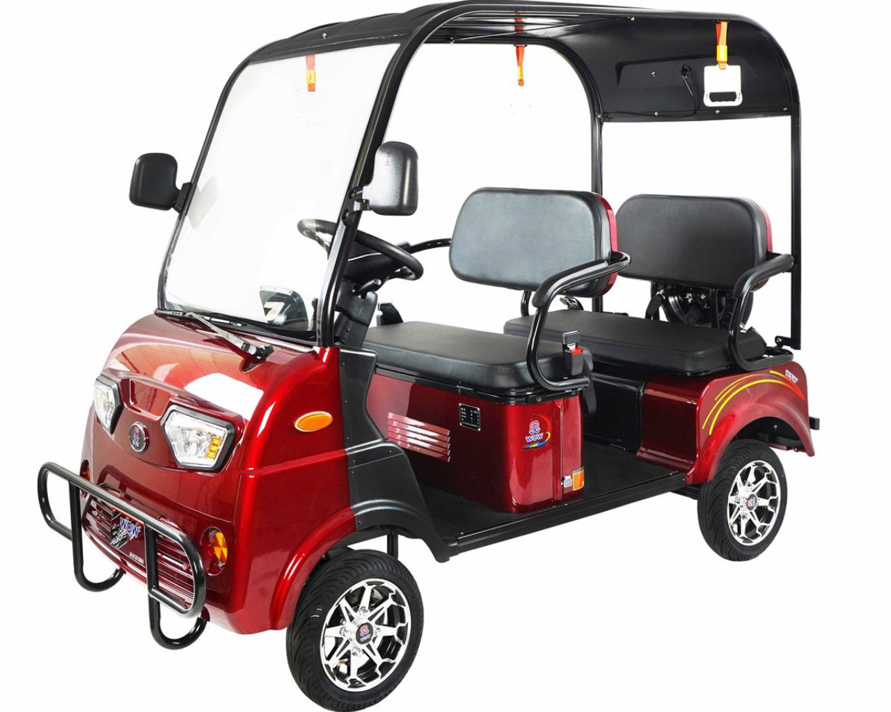 Vitacci Wow 1200 Electric Mini Golf Cart With Digital Screen And Long-Lasting Lithium Batteries