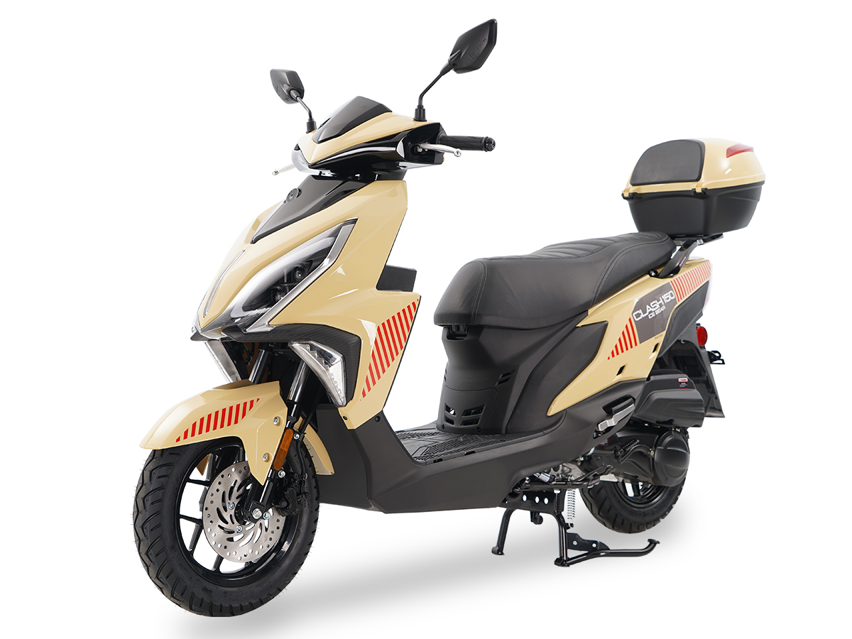 Ice Bear Clash (Pmz150-2) 150Cc Gy6, Automatic Cvt Transmission,  90X90-12 Front, 3.5X10 Rear Tire, Led Accent Lighting