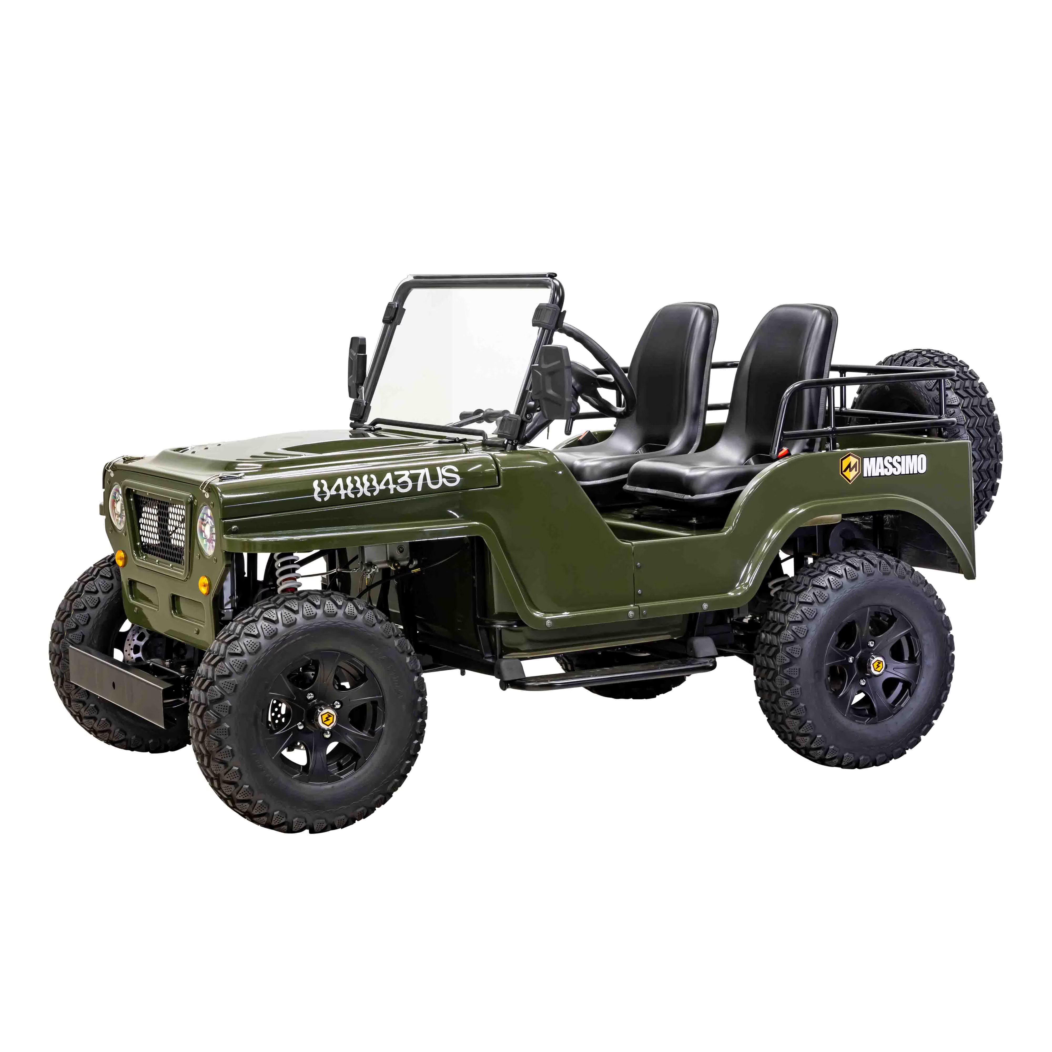 Massimo Big Jeep GKD 350 All-Terrain Go Kart - Powerful 300cc Two-Seater for Off-Road Adventures