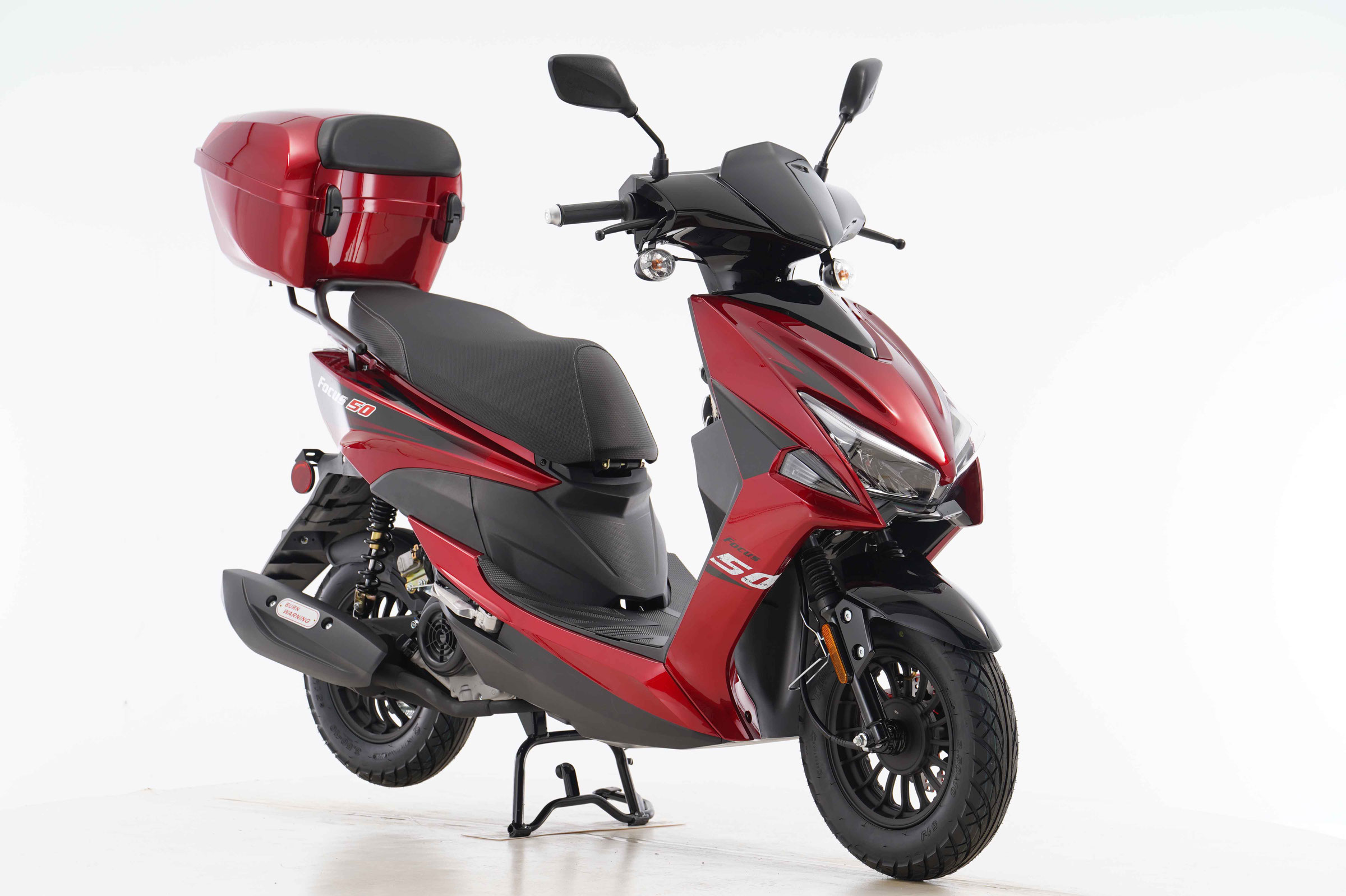 Vitacci FOCUS ST 50cc Gas Powered Scooter – CVT Auto, Street Legal, USB & Rear Box Included