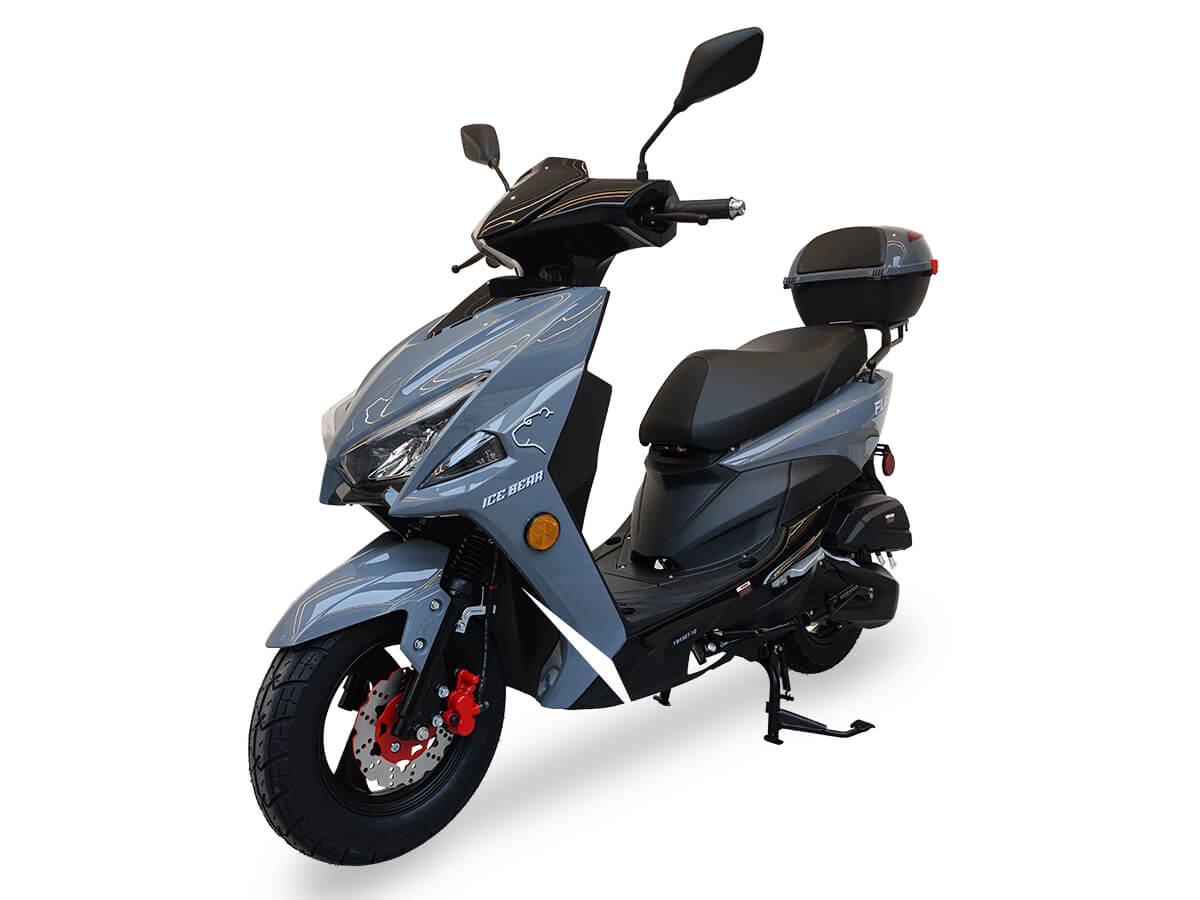 Icebear FLASH (PMZ150-4) 150cc GY6 Scooter – LED Lights, USB Port, 10" Wheels