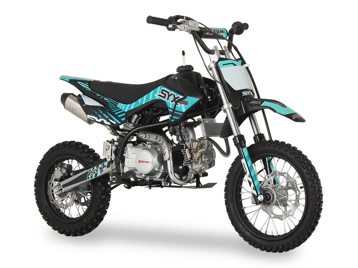 2025 Model Ice Bear Roost 125cc – Semi-Auto 4-Speed, 14"/12" Off-Road Tires, Steel Rims