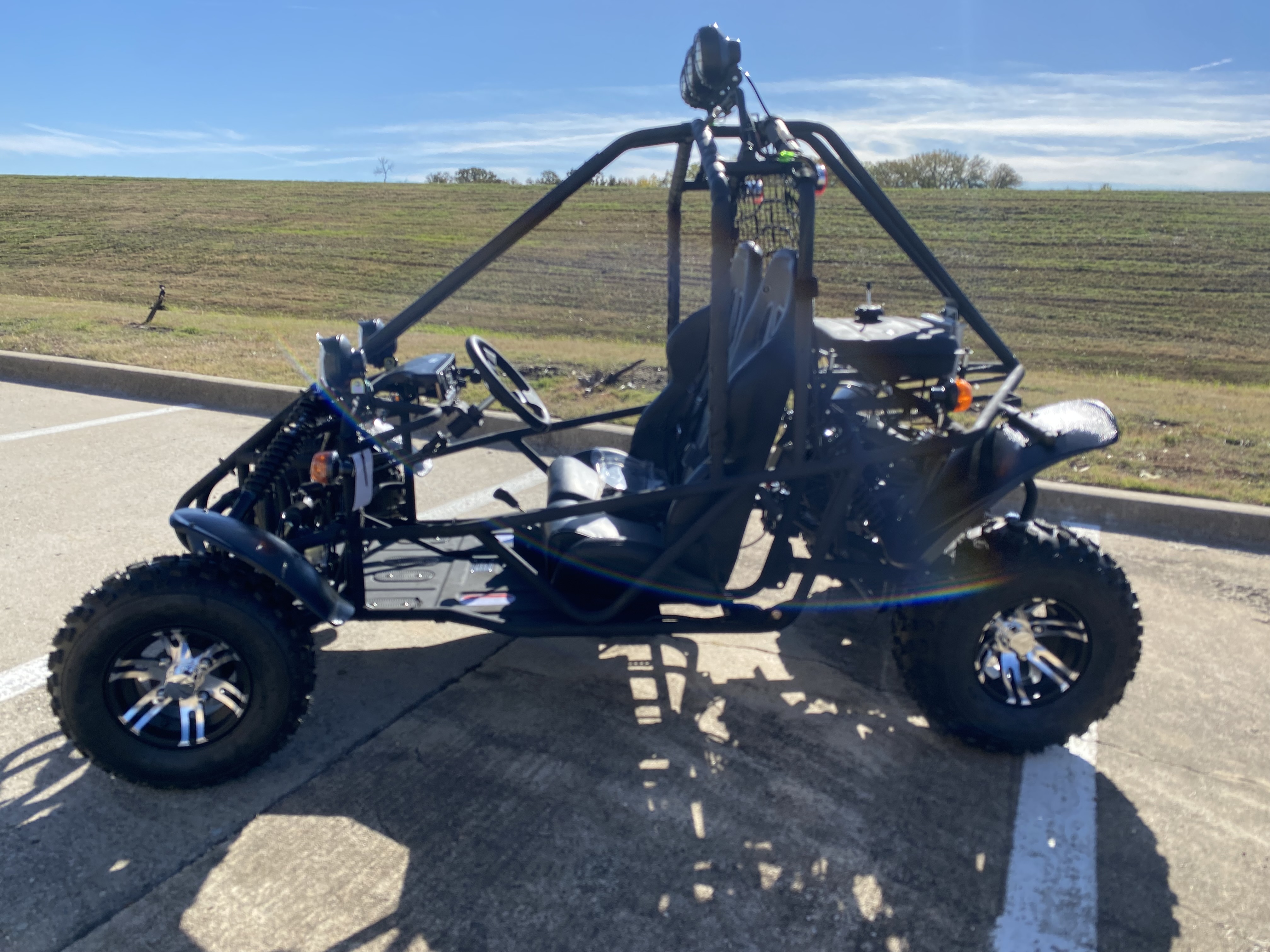 RPS Tranformer 200 GO Kart with alloy rims, 200cc Automatic, Single Cylinder