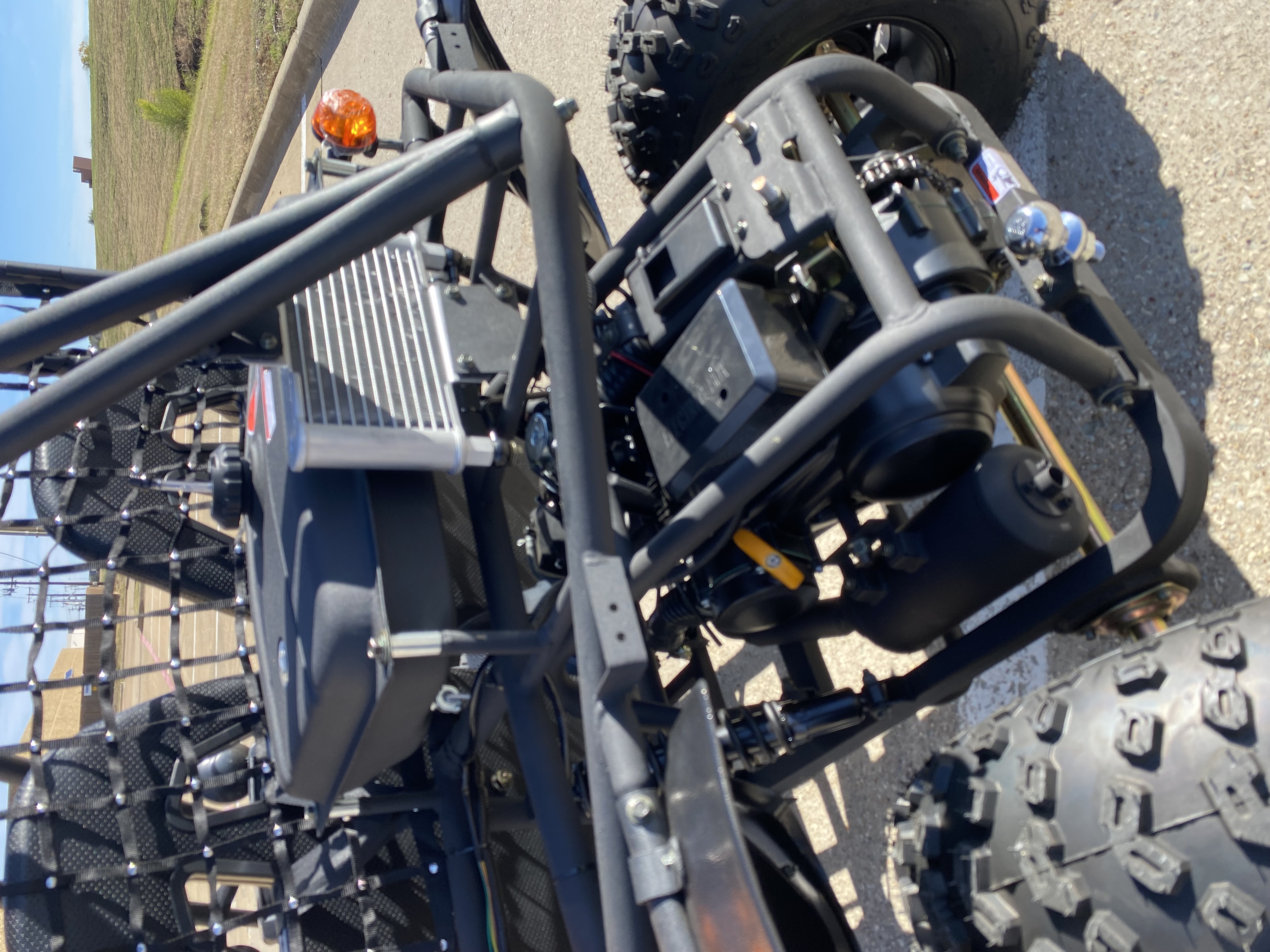 RPS Tranformer 200 GO Kart with alloy rims, 200cc Automatic, Single Cylinder