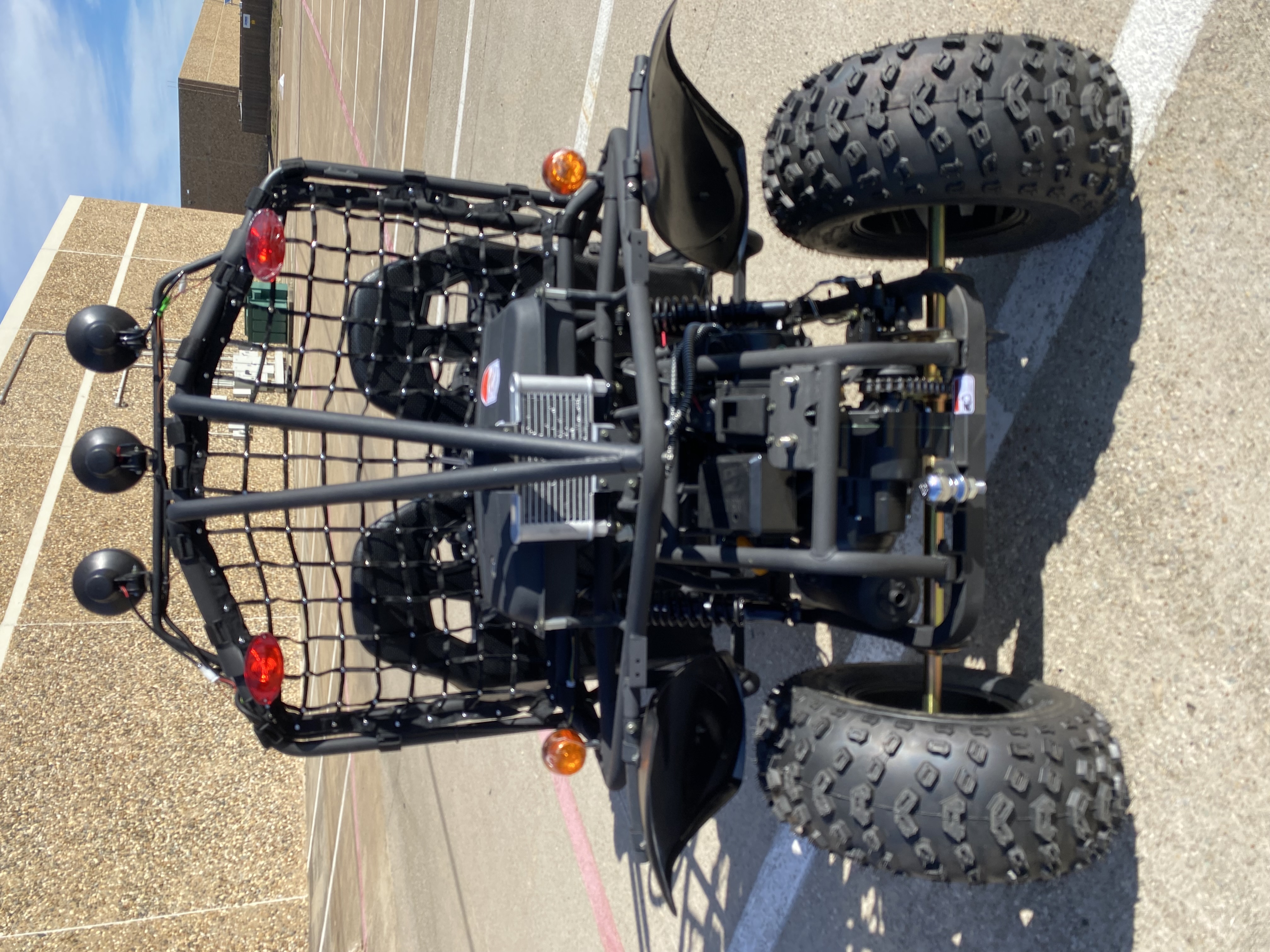 RPS Tranformer 200 GO Kart with alloy rims, 200cc Automatic, Single Cylinder