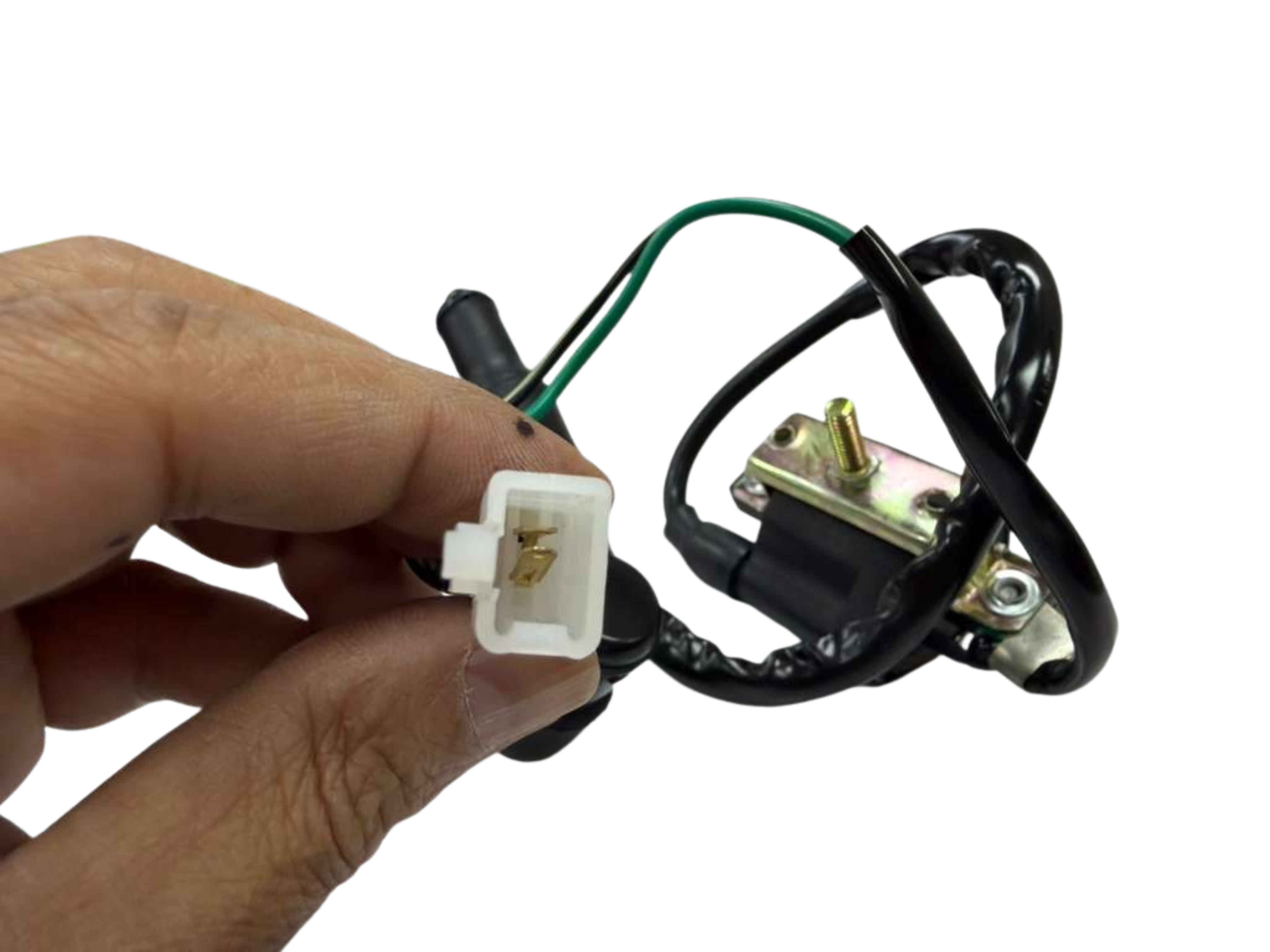 Ignition Coil + A7TC Spark Plug – Compatible with 50cc–125cc Kids ATV, Quad, Dirt Bike (Coolster, Taotao, Roketa & More)