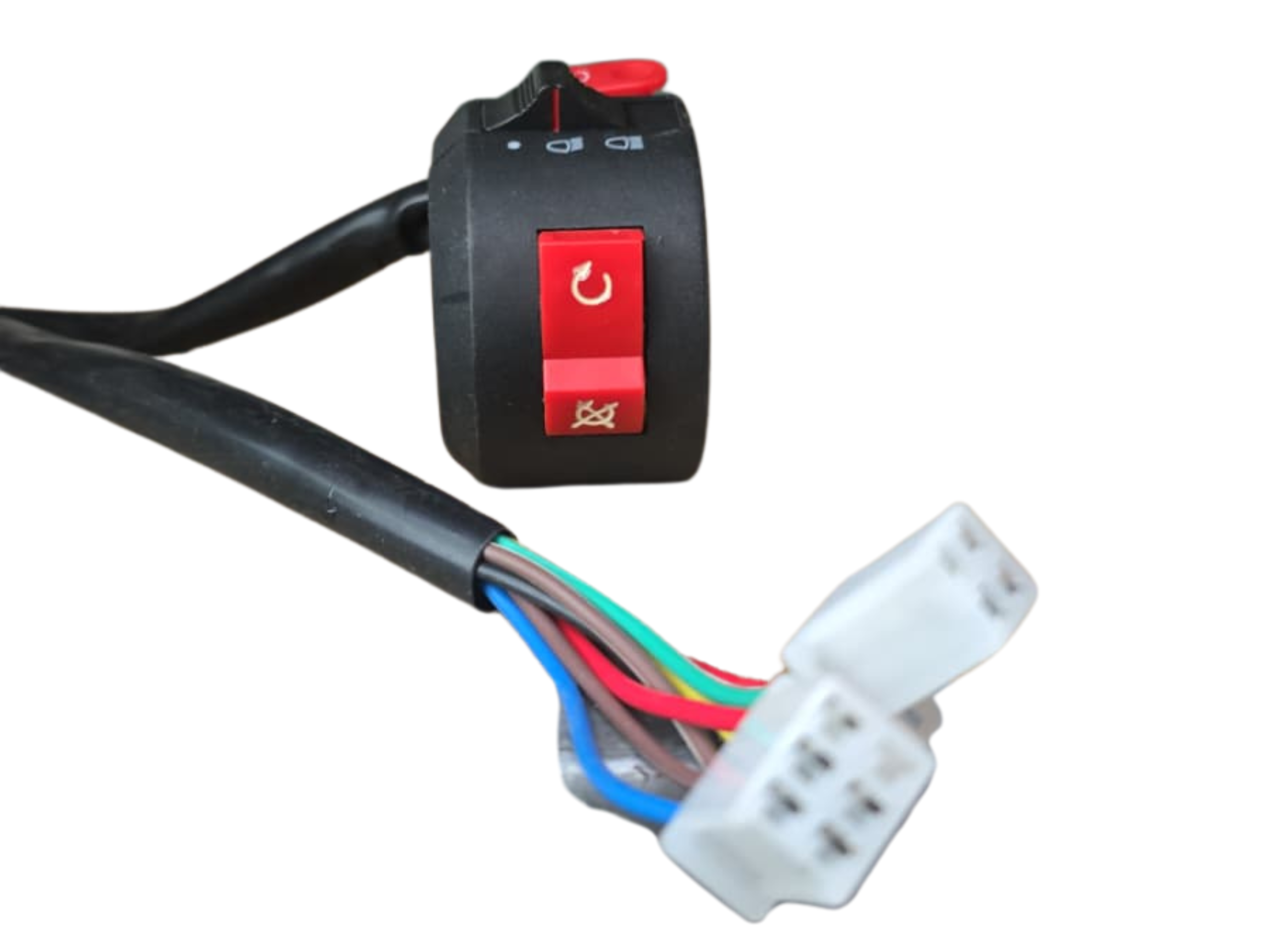 Left Handlebar Switch Assembly Replacement for 50cc–150cc ATV Quad 4 Wheeler TaoTao SunL Coolster