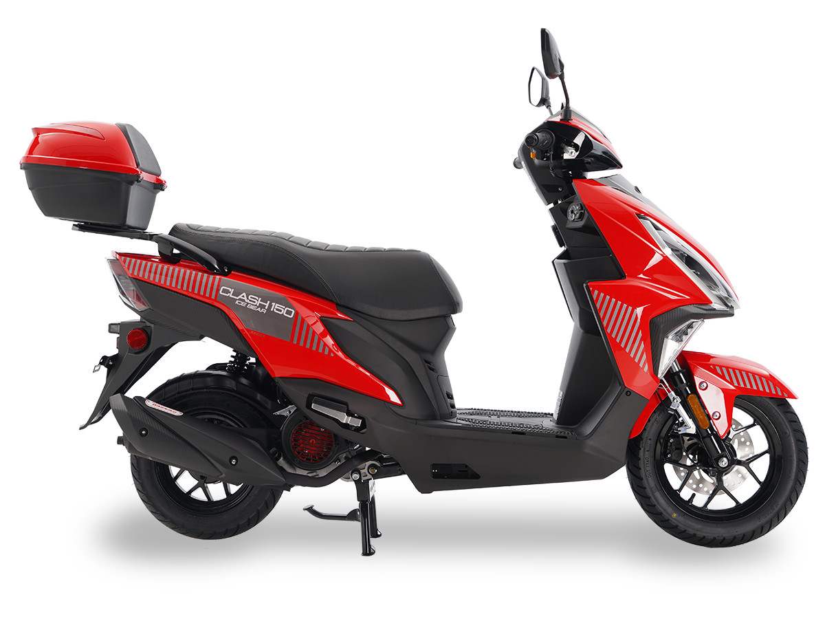 2025 Model Ice Bear Clash (Pmz150-2) 150Cc Gy6, Automatic Cvt Transmission,  90X90-12 Front, 3.5X10 Rear Tire, Led Accent Lighting