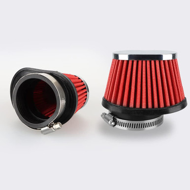 NIBBI Motorcycle Air Filter,Universal Air Filters for Dirt Bike,55mm Air Filters for Dirt Bike, Pit Bike, Bike, Mini Bike, GY6,ATV And Other Bikes.