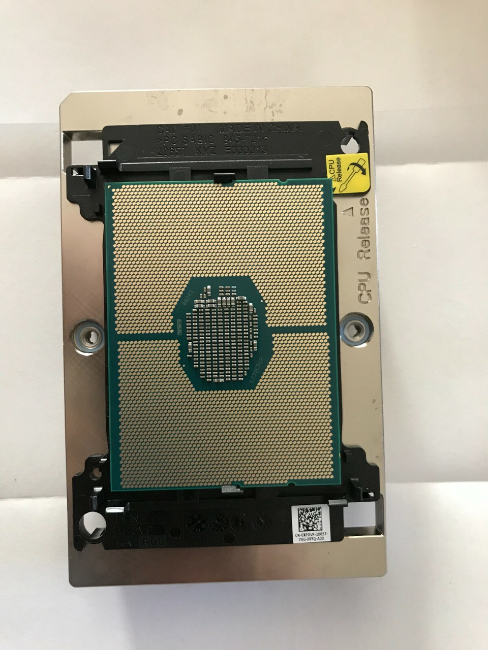 DELL R640 2ND CPU  KIT INTEL XEON GOLD 6134 3.2GHz 0F8NV HEATSINK SR3AR FAN