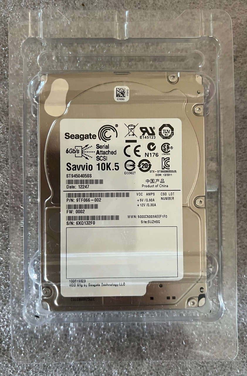 ST9450405SS SEAGATE SAVIO 450GB 2.5" Internal Hard Drive 10K RPM