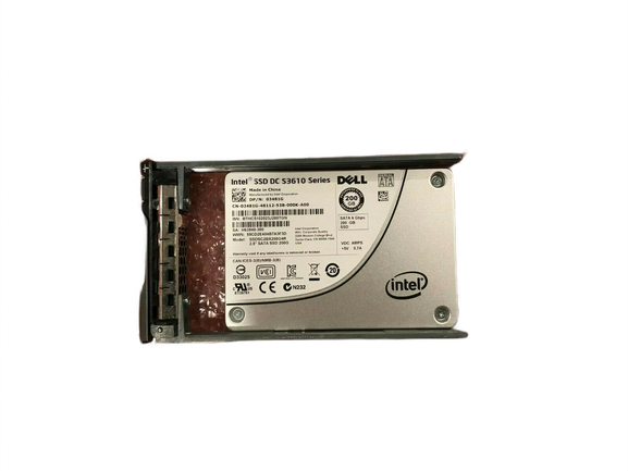 3481G Dell Intel S3610 200GB SSD HDD SATA 6GBs 2.5in SSD HDD HDD SSDSC2BX200G4R 03481G R620